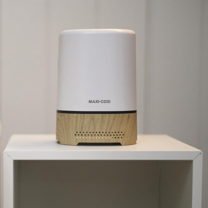 Небулайзер для дітей Maxi-Cosi Breathe з олією, сумісний з Alexa та Google Assistant, фільтр очищення повітря