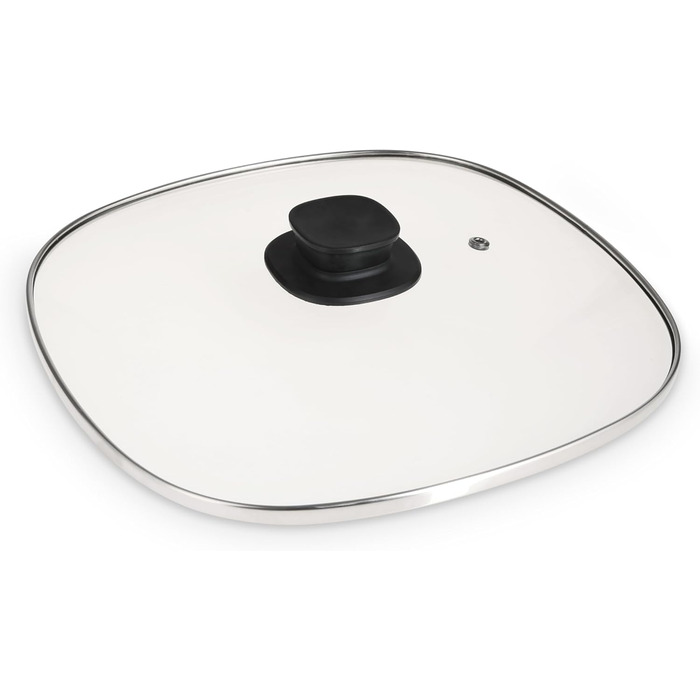 Аерофритюрниця Lauben Glass&Grill 3в1, 5,5 л, скляний кошик, 6 програм, гриль і сковорідка, електрична