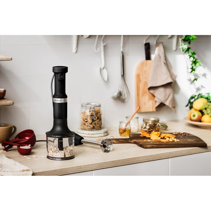 Міксер KitchenAid з аксесуарами, матовий чорний