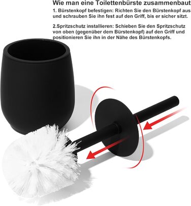 Набір для ванної кімнати AJEUNGAIN, сірий, сучасний, 5 предметів: відро для сміття, тримач для туалетного паперу, диспенсер для мила, стакан для зубних щіток, піднос