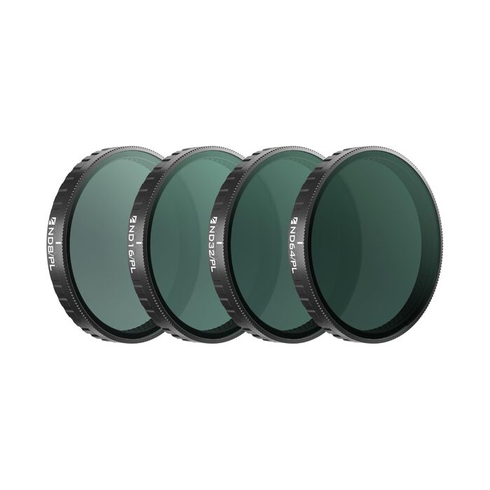 Фільтри Freewell ND/PL Polarisationsfilter Set для DJI Osmo Action 6 - ND8, ND16, ND32, ND64 – для зйомки при денному світлі та покращення чіткості