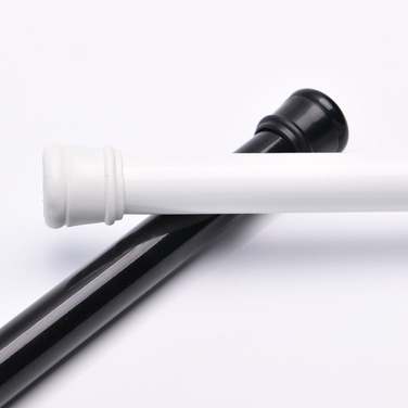 Розсувна штора для ванної Gold start 160-300 x 25 мм, чорна