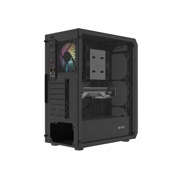 Корпус Fury NFO-2153 Midi Tower, чорний