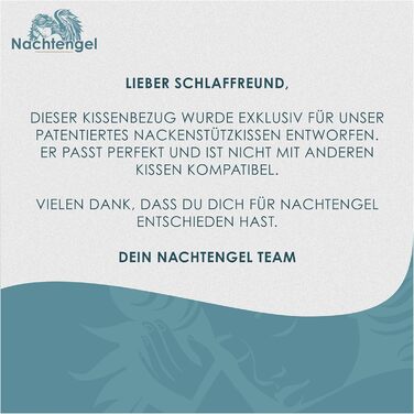 Ортопедична подушка Nachtengel для шиї та спини з Memory Foam, сертифікат IGR, проти хропіння, для всіх положень сну (бічні, на спині, на животі), білий та сірий колір
