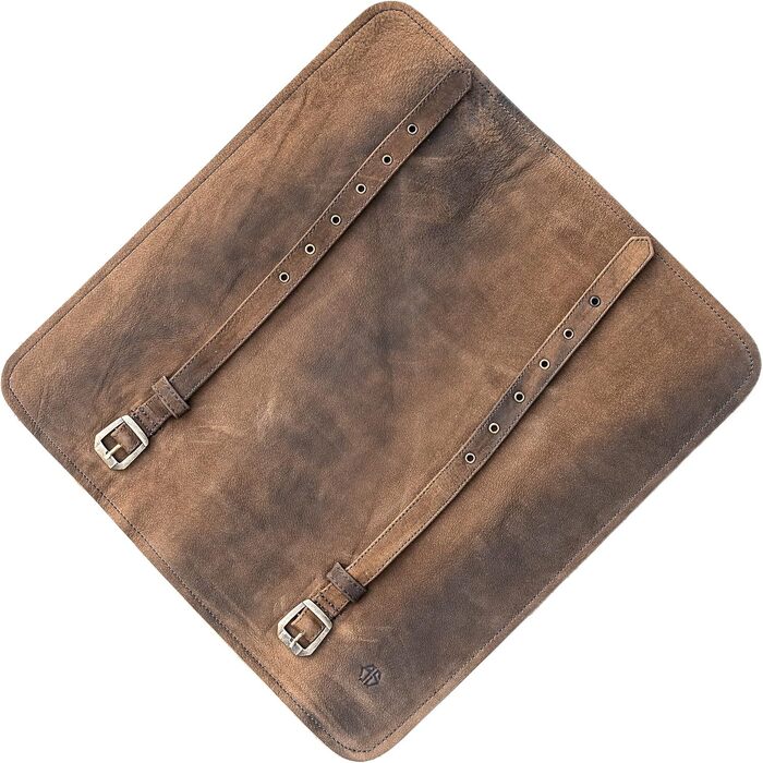 Chef's Knife Bag Leather - Genuine Leather Chef's Knife Roll Large – Knife Bag Chef's Knife Lockable - Chef's Bag Sam