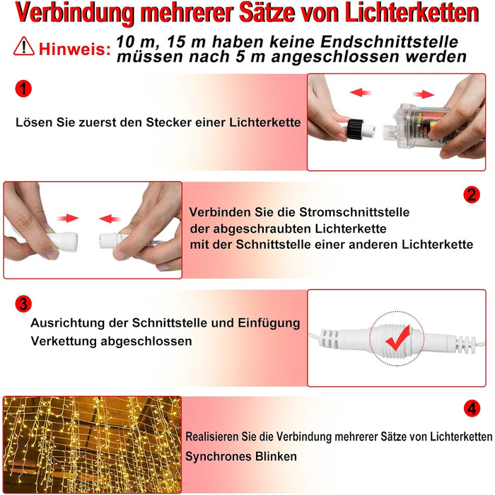 Ланцюжок прикрас LED 