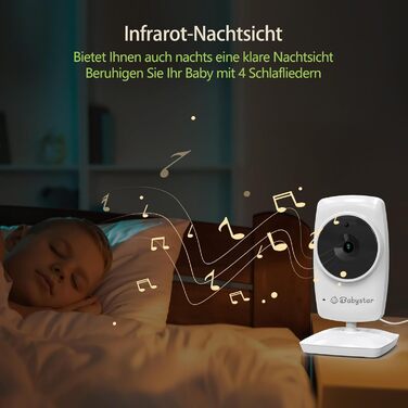 Дитячий відеоняня Babystar MC632A з камерою, 3.2