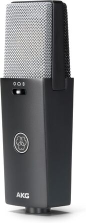 Мікрофон конденсаторний AKG C114 (великої мембрани, кардіоїдний, багатодіафрагмовий) для контент-мейкерів та музикантів