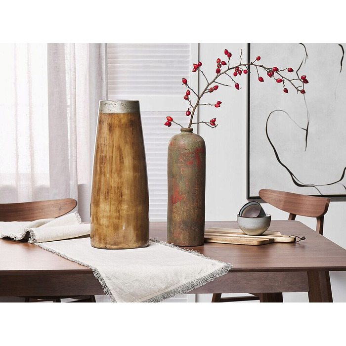 Керамічна ваза Beliani, 13 x 41 см