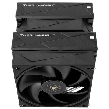 Кулер для процесора Thermalright Royal Pretor 130 Ultra White, двовежевий повітряний охолоджувач, 7 теплових трубок, для AM4/AM5, Intel LGA1851/1700/115x/2011, білий