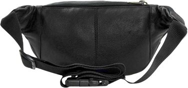 STILORD 'Maverick' - Сумка на пояс, нагрудна сумка, через плече, для фотоапарата, чорна з м'якої шкіри (Діапазон: чоловіча/жіноча)