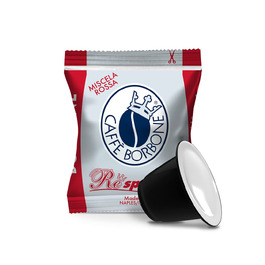 Кавові капсули Caffè Borbone Oro (Червона суміш), сумісні з Nespresso, 50 шт по 0.25 г