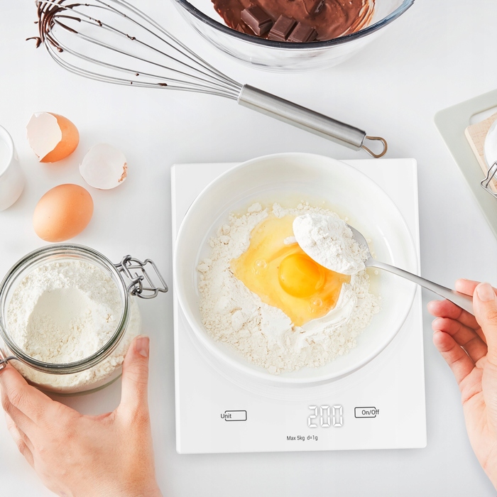 Електронні кухонні ваги Tefal Essential BC5504, до 5 кг, батарейки в комплекті
