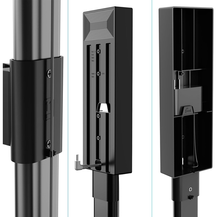 Стійка для пилососів Dyson V7, V8, V10, V11, V15, SV18, SV21 - док-станція для зберігання та зарядки, сіра