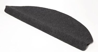 Сходинкові килимки Andiamo Paris - комплект 15 шт. - захист від подряпин та зношування (23 x 65 см, антрацит)