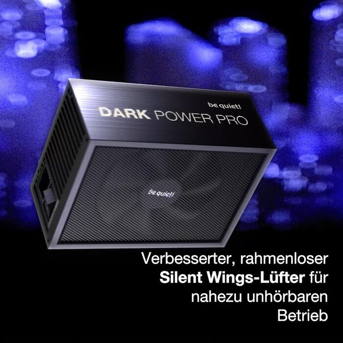 Блок живлення be quiet! Dark Power Pro 13 1600W, ATX 3.1, 80+ Titanium, повністю модульний