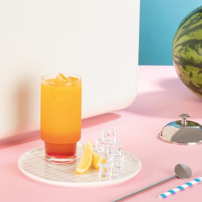 Міні-холодильник H.Koenig Mini Bar Vintage 31L - компактний, для їжі, напоїв, косметики, регульована температура, кремовий