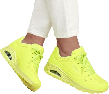 Жіночі кросівки Skechers UNO Night Shades, жовті, 39 EU