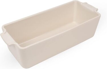 Peugeot Appolia Cake Tin, Square, 31cm, Ecru, made of ceramic, 60503