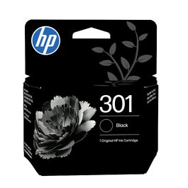 Оригінальний чорний картридж HP 301 (нова версія) для принтера