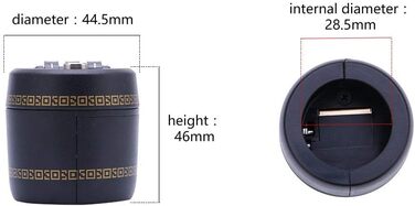 Loboo Idea Combination Lock for Wine and Liqueur Bottles, Bottle Stopper, Password Code Lock, Digital Wine Lock, the diameter of the bottle opening should be between 26 mm and 28 mm