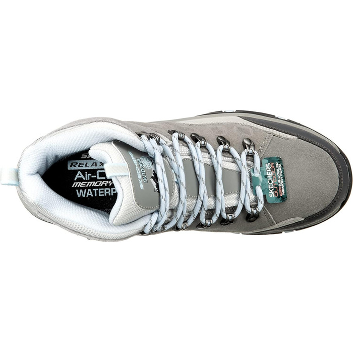 Черевики для ходьби Skechers Trego Rocky Mountain для жінок (40 EU, сірий)