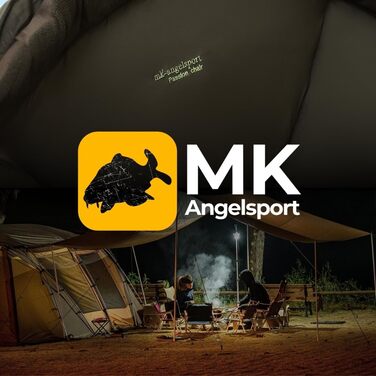 Крісло для риболовлі MK Angelsport 5 Seasons Pro Carpchair – зручне, розкладне, регульоване, до 130 кг