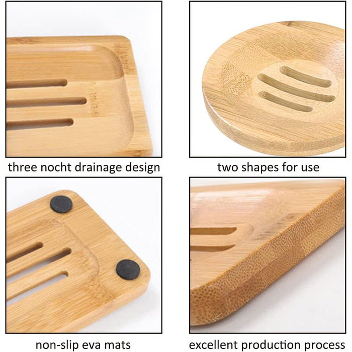Двохтурова дерев'яна підставка для мила з сизалевим мішечком - підставка для мила в душ, ванну, кухню, мийку.