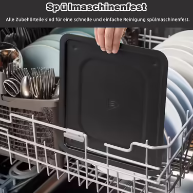 Аерофритюрниця LLIVEKIT 12 л, міні-піч 1800 Вт з LED-дисплеєм, дегідратор, 12-в-1, без масла, чорна