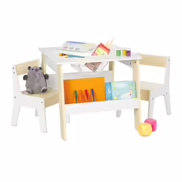 Relaxdays 3-piece Children's Seating Set