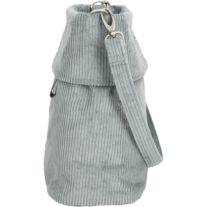 Сумка жіноча Zwei Damen Mademoiselle.M M8 крос-боді з екошкіри, колір: м'ятний. Зі схованим та основним відділеннями на блискавці, коротким та довгим знімним ремінцем.