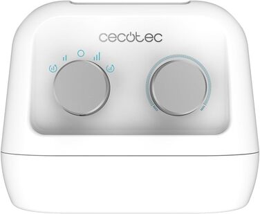 Керамічний обігрівач Cecotec Ready Warm 6100 з обертанням. Керамічний нагрівач з коливанням, режими тепла та холодного повітря, 3 режими роботи, регульований термостат, захист від перекидання, 20 м², білий, 1500 Вт