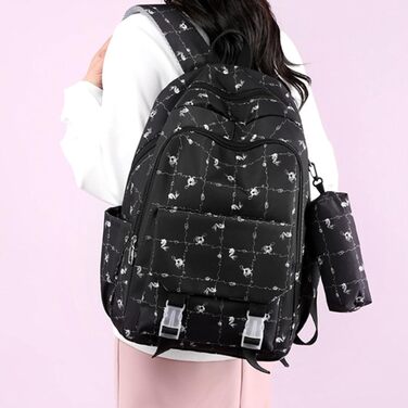 Великий шкільний рюкзак для учнів середньої школи, жіночий рюкзак, чорний рюкзак для полегшення навантаження, синій рюкзак для хлопців