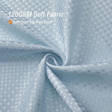 Завіса для душу Gibelle 183x213 см, вафельний малюнок, текстиль, водонепроникна, для прання, фіолетова