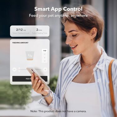PETLIBRO Автомат годування котів 5л, WiFi, з програмою, білий