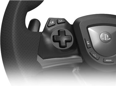 HORI RWA Racing Wheel Apex для PS5, PS4 та PC - офіційно ліцензований аксесуар Sony