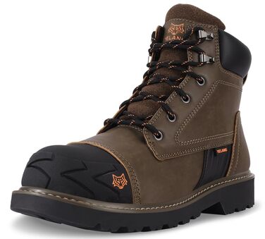 Черевики робочі чоловічі YELANG з металевим носком, для промисловості, захисне взуття (41.5 EU, B Braun)