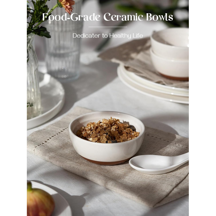 Набір мисок DOWAN для мюслі, супів та салатів (6 шт., 680 мл та 300 мл)