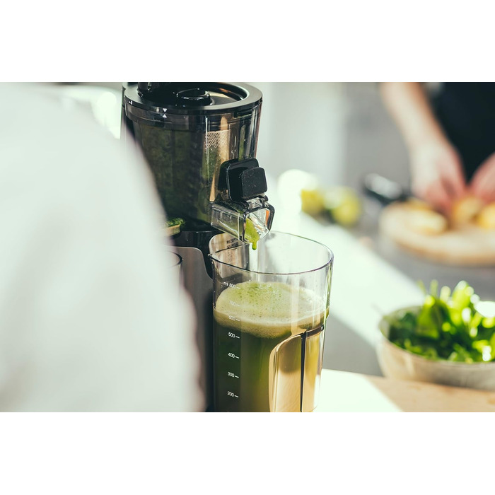 Електрична повільна соковижималка Severin для овочів та фруктів, Slow Juicer, 1.0 л