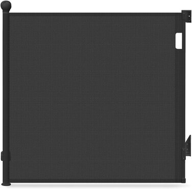 Захист для дитячих воріт, розтяжний, 0-180 см, Vounot. Захист від падіння для дітей, котів та собак. Чорний колір