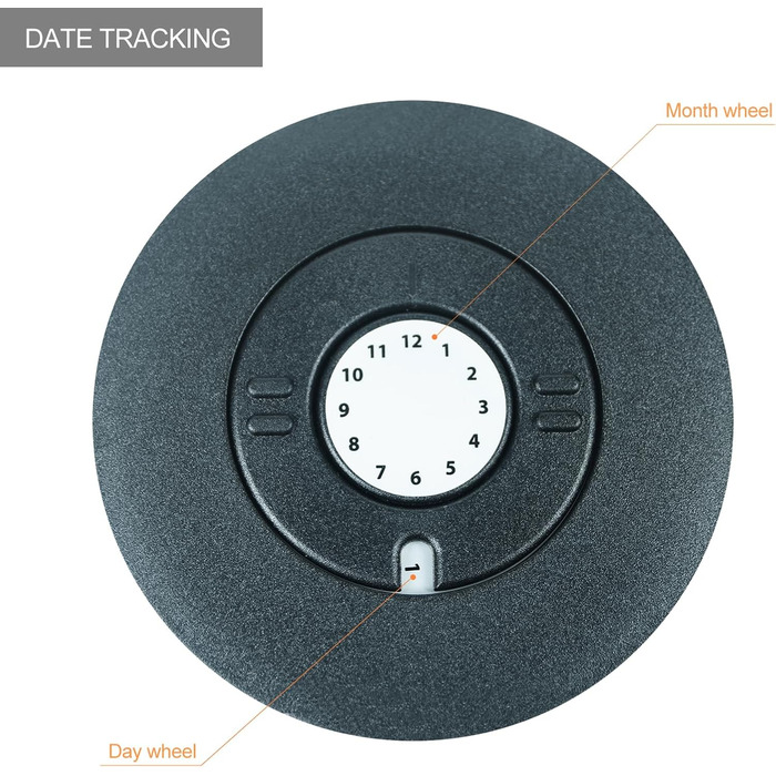 Контейнер для кави з нержавіючої сталі 1000 мл – герметичний дизайн з мідним покриттям, клапан CO₂, індикатор дати та мірна ложка – для кавових зерен та меленої кави