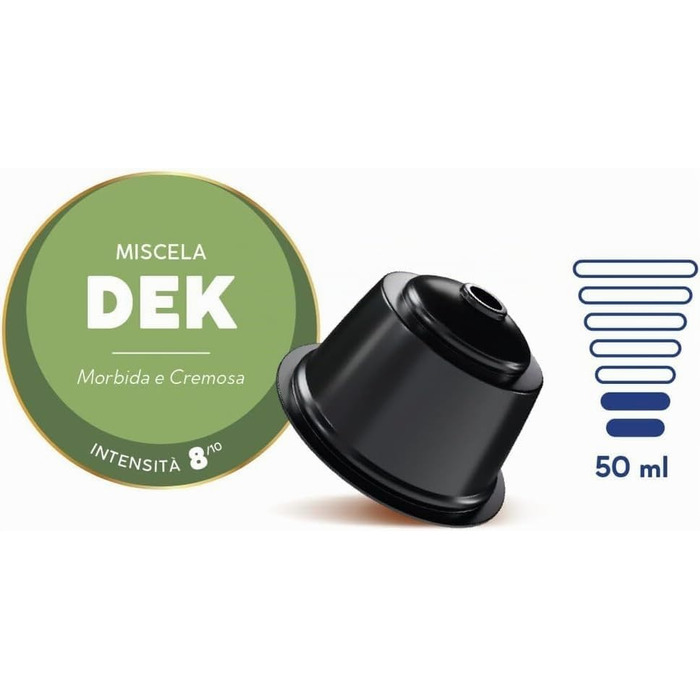 Кава Caffè Borbone в капсулах для Dolce Gusto, декафеїнація (без кофеїну), 90 шт.