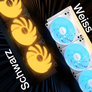 Система водяного охолодження be quiet! Light Loop 360mm Black для розгіну, 3x вентилятори Light Wings LX 120mm PWM ARGB, стильний водоблок з ARGB-PWM хабом, висока продуктивність