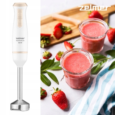Погружний блендер Zelmer ZHB4561I 800 Вт, білий