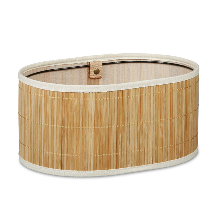Relaxdays Bamboo Bread Basket