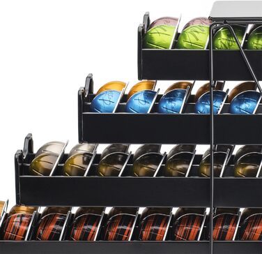 Організатор для капсул Nespresso Vertuo Bagoo - трирівнева шухляда для зберігання капсул