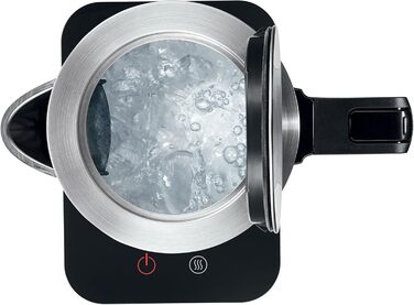 Bosch cordless kettle TWK7203, automatic shut-off, overheat protection, 7 temperature settings, keep-warm function, 1.7 L, 2200 W, black Single