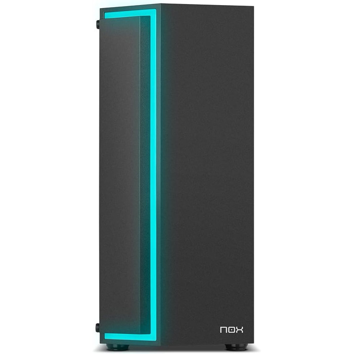 Корпус для ПК INFINITITY GAMMA: ATX, Micro ATX, USB 3.0, металева сітка, підтримка 3 вентиляторів, 4 HDD, відеокарта до 370 мм, чорний