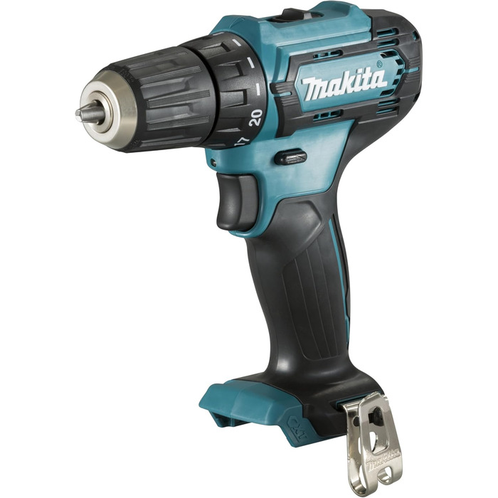 Акумуляторний дриль-шуруповерт Makita DF333DSAE 12V, 2.0Ah, 2 акумулятори + зарядний пристрій у транспортному кейсі, чорний, синій