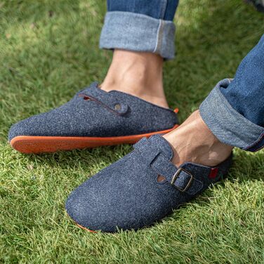 Тапочки Andrés Machado Dynamic Unisex (46 EU, Синій Оранжевий)